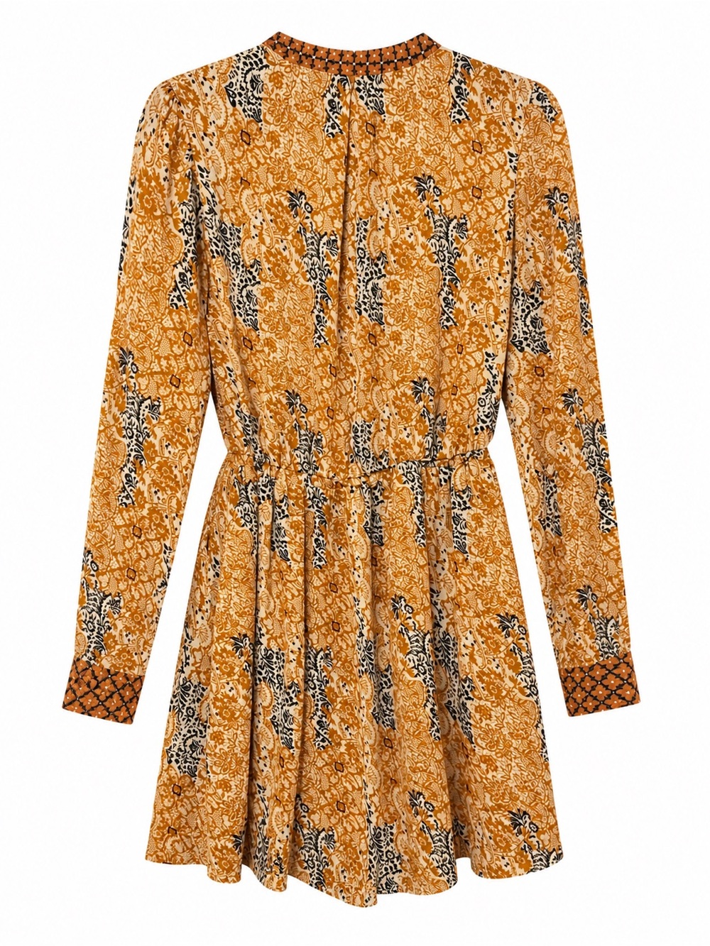 Chic Patterned Romper - Picture 4 of 4